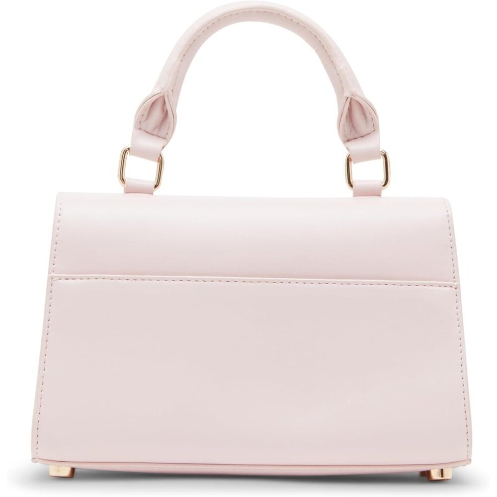 Mini Flap Top Handle Bag Polyester 8.66x7.87x5.31in Turn Lock Adjustable - Picture 2 of 6